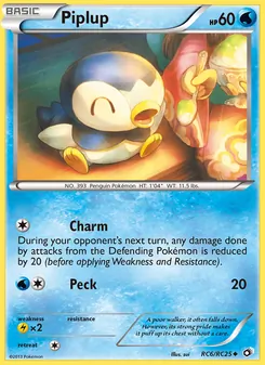 Piplup — Tesouros Lendários RC6