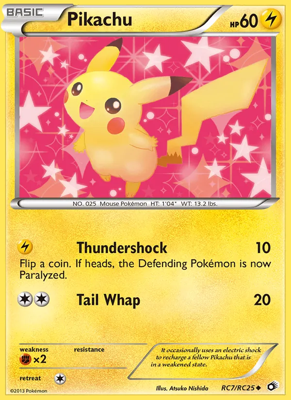 Pikachu — Tesouros Lendários RC7