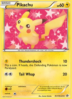 Pikachu — Tesouros Lendários RC7