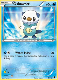 Oshawott — BW Black Star Promos BW03