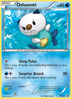 Oshawott — BW Black Star Promos BW08