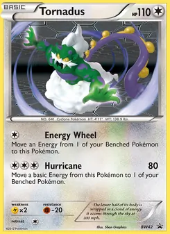 Tornadus — BW Black Star Promos BW42