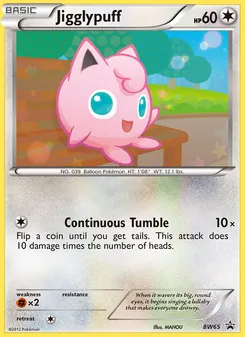 Jigglypuff — BW Black Star Promos BW65