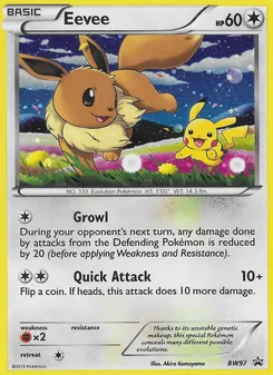 Eevee — BW Black Star Promos BW97
