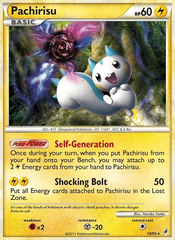Pachirisu — Chamado das Lendas 18