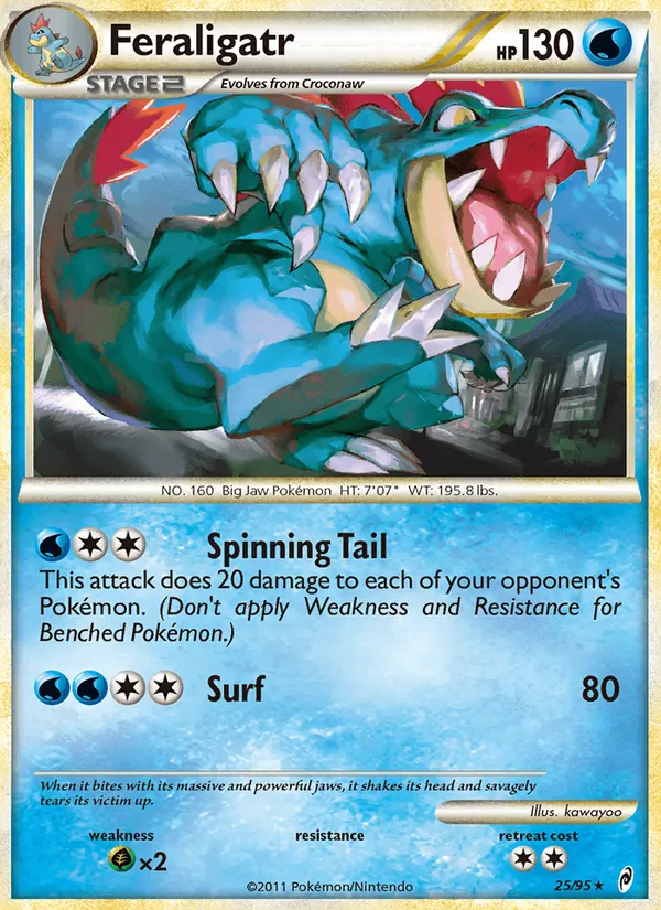 Feraligatr — Chamado das Lendas 25