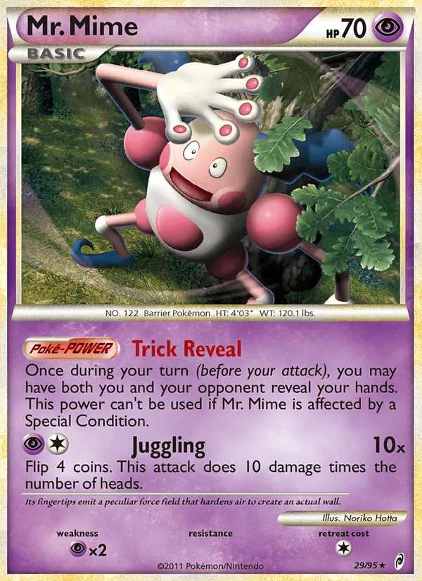 Mr. Mime — Chamado das Lendas 29