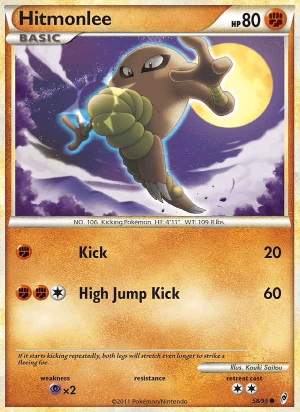 Hitmonlee — Chamado das Lendas 58
