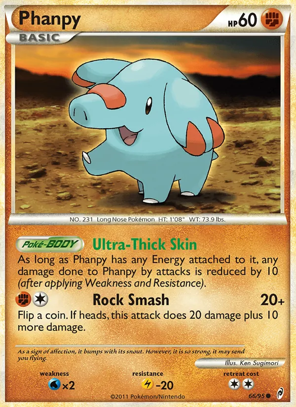 Phanpy — Chamado das Lendas 66