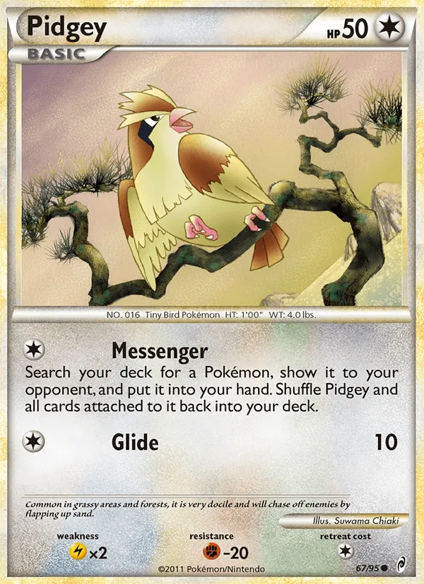 Pidgey — Chamado das Lendas 67