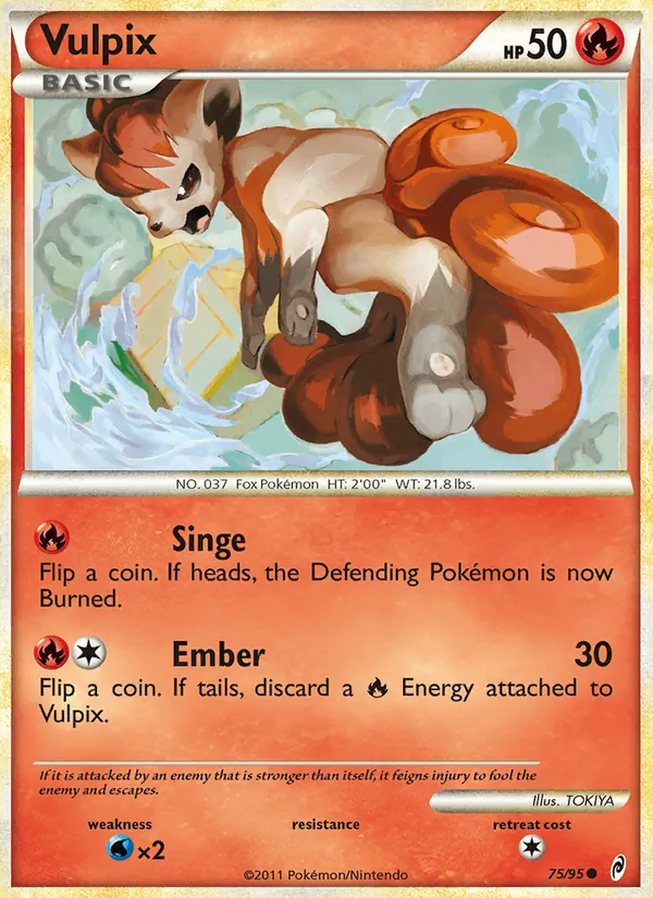 Vulpix — Chamado das Lendas 75