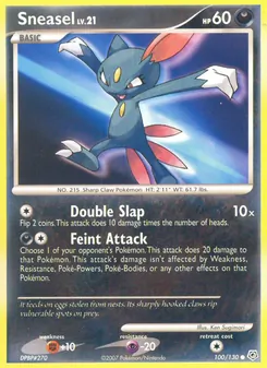 Sneasel — Diamante & Pérola 100