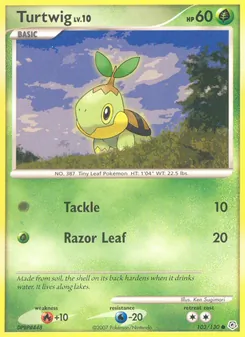 Turtwig — Diamante & Pérola 103