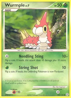 Wurmple — Diamante & Pérola 104