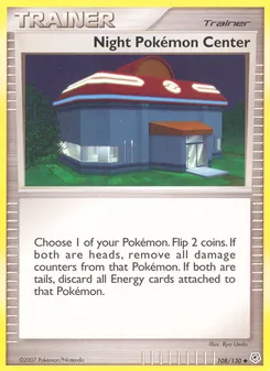 Night Pokémon Center — Diamante & Pérola 108