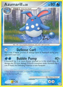 Azumarill — Diamante & Pérola 18