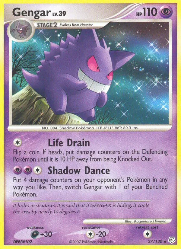 Gengar — Diamante & Pérola 27