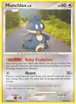 Munchlax — Diamante & Pérola 33