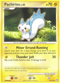 Pachirisu — Diamante & Pérola 35