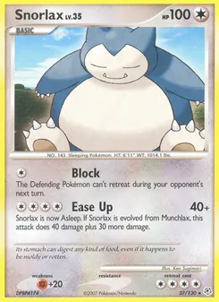 Snorlax — Diamante & Pérola 37
