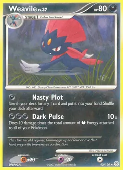 Weavile — Diamante & Pérola 40