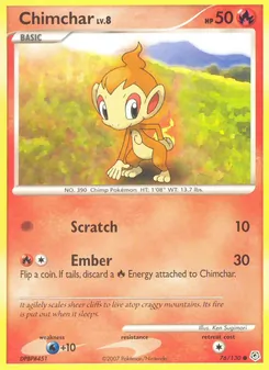 Chimchar — Diamante & Pérola 76