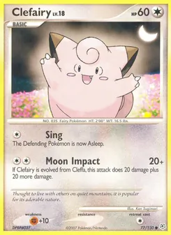 Clefairy — Diamante & Pérola 77