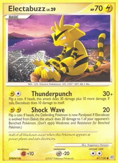 Electabuzz — Diamante & Pérola 81