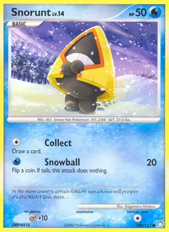 Snorunt — Tesouros Misteriosos 100