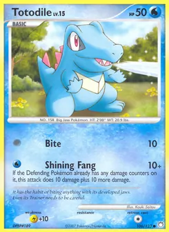 Totodile — Tesouros Misteriosos 106