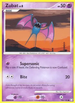 Zubat — Tesouros Misteriosos 108