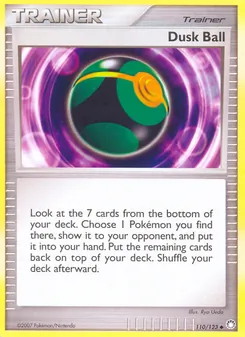 Dusk Ball — Tesouros Misteriosos 110