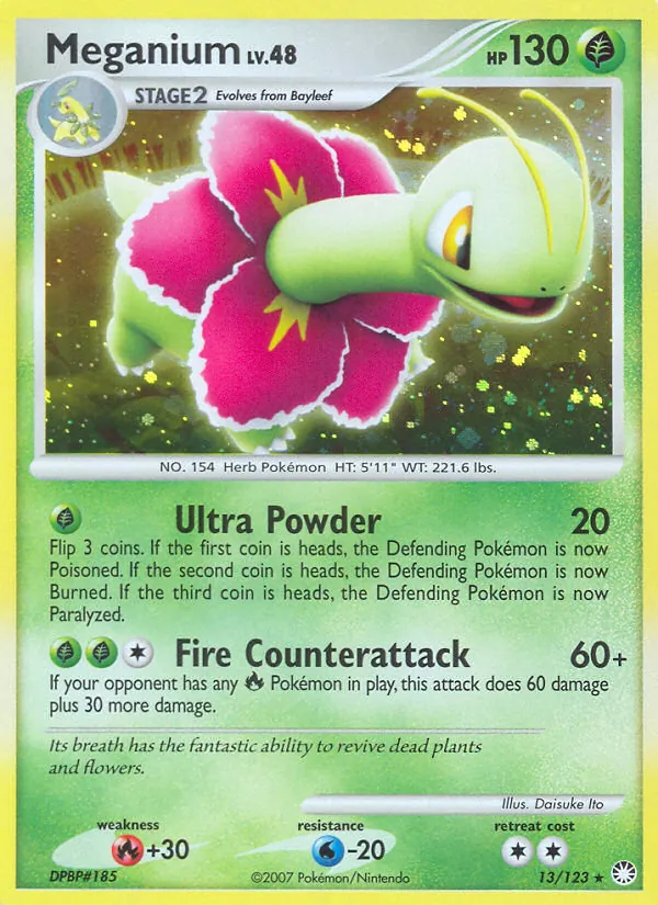Meganium — Tesouros Misteriosos 13