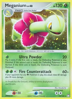 Meganium — Tesouros Misteriosos 13