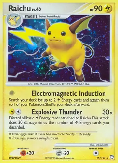 Raichu — Tesouros Misteriosos 15