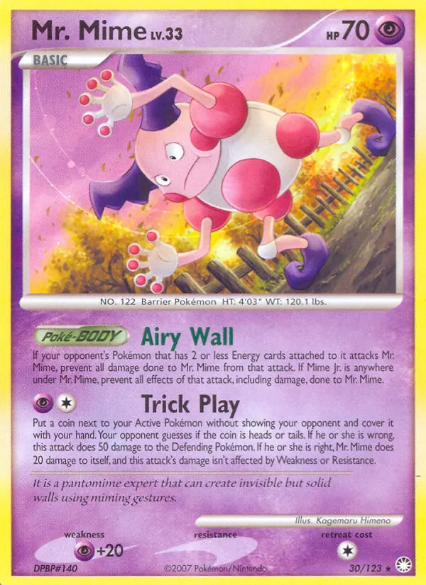 Mr. Mime — Tesouros Misteriosos 30