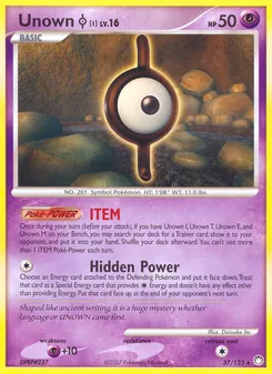 Unown I — Tesouros Misteriosos 37