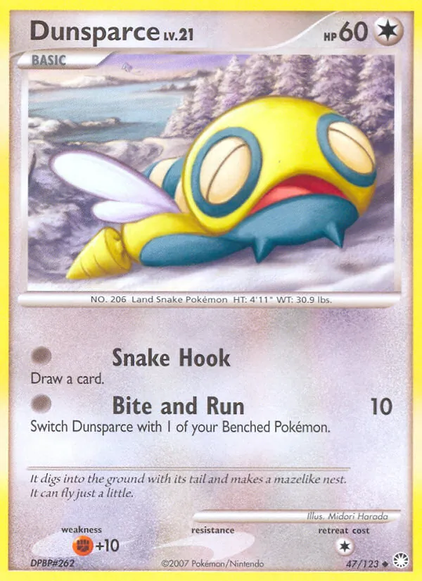 Dunsparce — Tesouros Misteriosos 47