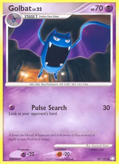 Golbat — Tesouros Misteriosos 50