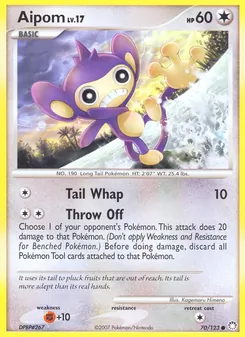 Aipom — Tesouros Misteriosos 70