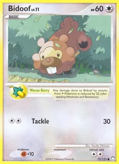Bidoof — Tesouros Misteriosos 73