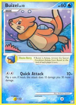 Buizel — Tesouros Misteriosos 75