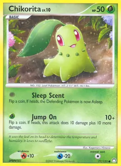 Chikorita — Tesouros Misteriosos 77