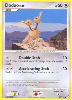 Doduo — Tesouros Misteriosos 80