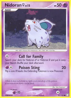 Nidoran♀ — Tesouros Misteriosos 91