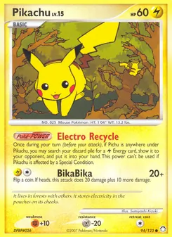 Pikachu — Tesouros Misteriosos 94