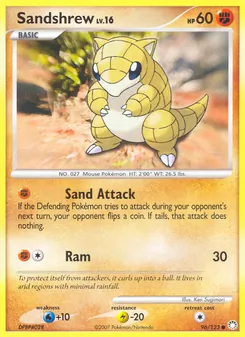 Sandshrew — Tesouros Misteriosos 96