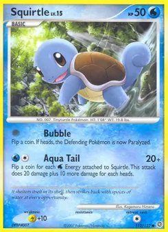 Squirtle — Maravilhas Secretas 112