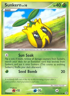 Sunkern — Maravilhas Secretas 114