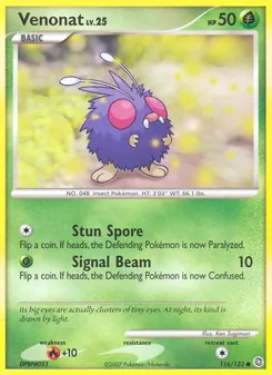 Venonat — Maravilhas Secretas 116